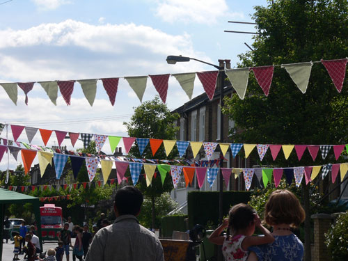 photo from 2013 of bunting